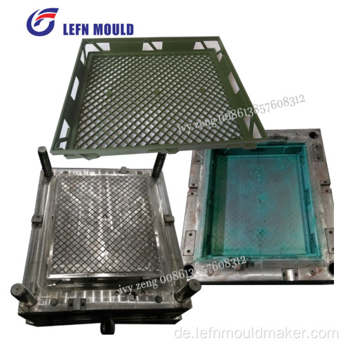 2-Cavities Crate Mold Taizhou Spritzgusslieferanten